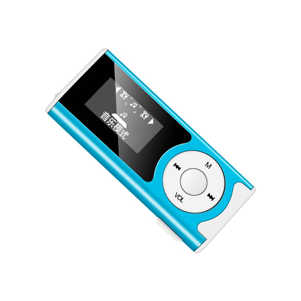 MP3 плеер портативный Walkman экран USB мини клип Электронный Спортивный Поддержка TF