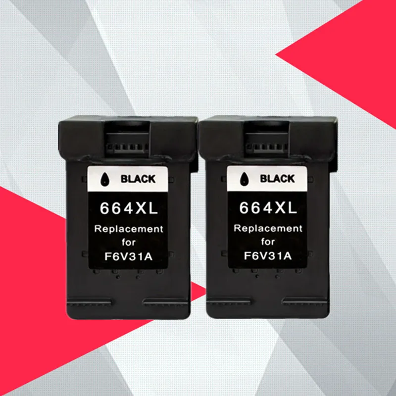2BK Совместимость для hp 664 664XL переработанного чернильного картриджа для hp 664 с чернилами hp Deskjet 1115 2135 3635 2138 3636 3638 4535 4536 4538 4675 4676 4678 - Цвет: 2BK