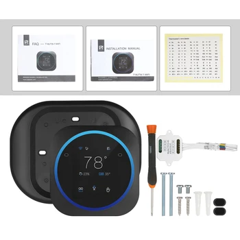 

T18UTW-7-WIFI Smart Thermostat for Built-In Alexa Tuya APP Control Programmable Universal Temperature Controller