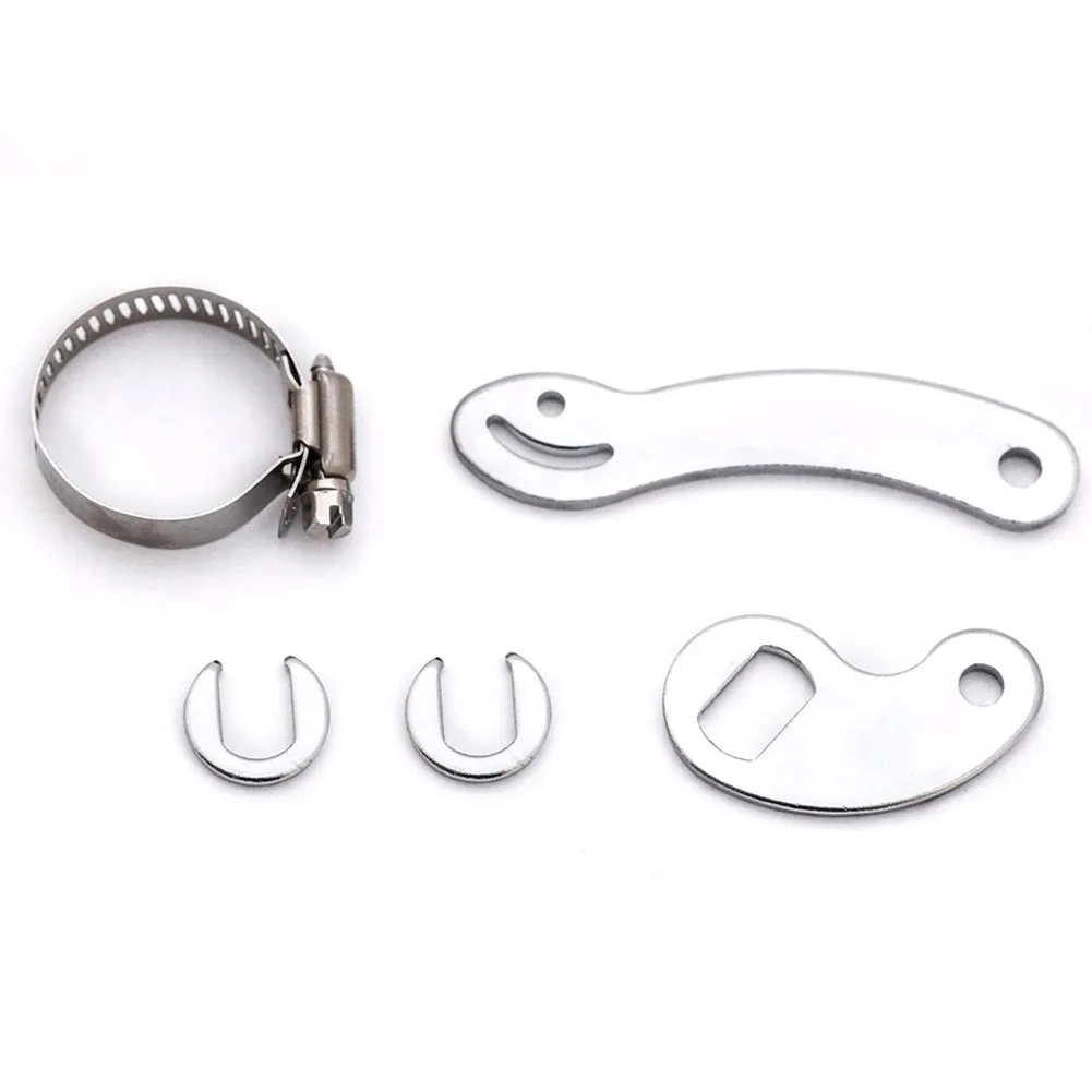 

14mm Electric Bicycle Front Rear Spare Easy Install Replace Multiuse Aluminum DIY Dropout Amplifier Black Cycling Torque Arm Set
