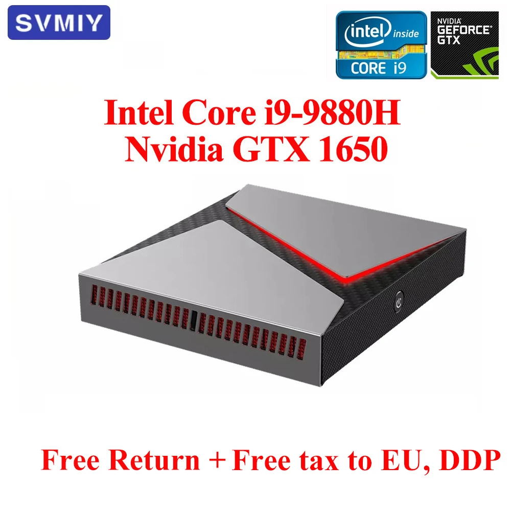 ゲームのミニpcインテルcore I9 90h Nvidia Gtx 1650 4グラムグラフィックス2ddr4 Ssd I5 9300h I7 9750h Windows10 Linux Pubg Gta5 Hdmi Dp Mini Pc Aliexpress