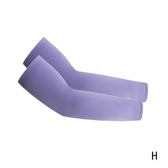 Unisex Long Fingerless Gloves Gloves Arm Cover Striped Cotton Wrist Sleeves Arm Warmer Sleeve Knitted Gloves Womens Fingerless A8   ICE SILK