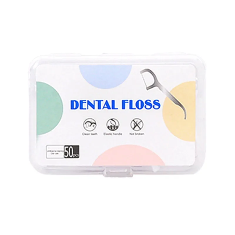 

Classic Dental Floss Safe Toothpick Ultra-fine Dental Floss Stick Family Pack Floss Household Bow Floss Disposable