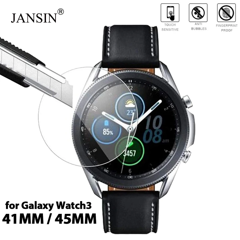 5 шт. Закаленное HD стекло для Samsung Galaxy Watch 3 41 мм 45 Защита экрана samsung galaxy watch 46 42 Gear S3