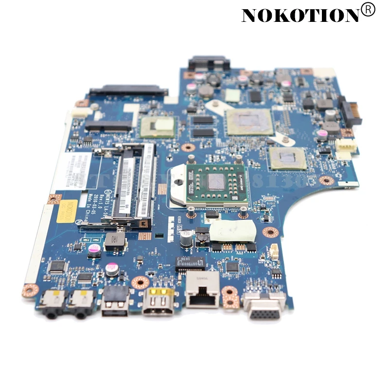 Материнская плата NOKOTION для ноутбуков Acer aspire 5551 5551G 5552 5552G материнская ноутбука NEW75