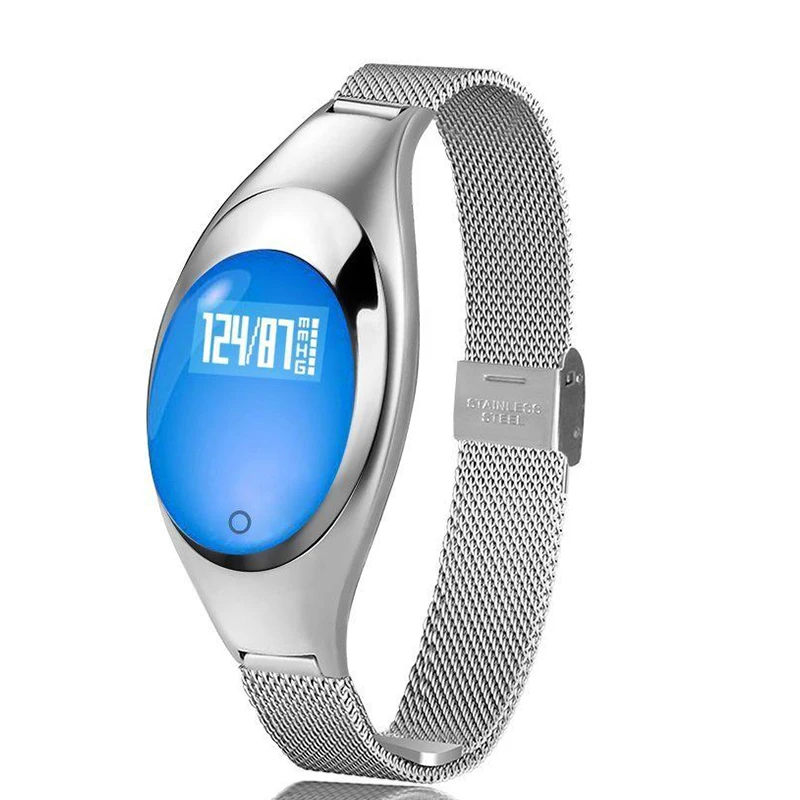 

Z18 Smart Watch Bracelet Blood Pressure tester Heart Rate Monitor for Women Gift