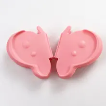 Силиконовые Прихватки-бабочки с зажимом для духовки, для выпечки, изоляционные накладки, наклейки на холодильник, кухонные перчатки с защитой от ожогов