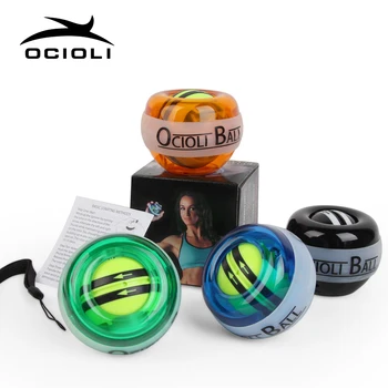 

Strength Gyroscope Ball Double Gyroscope Wrist Arm Muscle Power Force Exercise Strengthen Ball Trainer Hand Grips Fitness