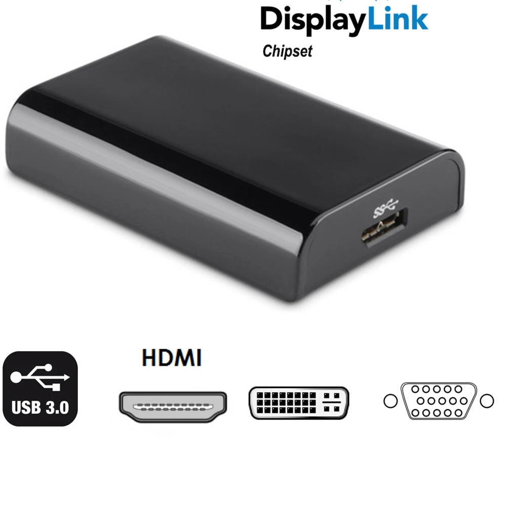USB 3 0 к VGA HDMI DVI Мульти дисплей адаптер конвертер внешняя видео Графическая карта