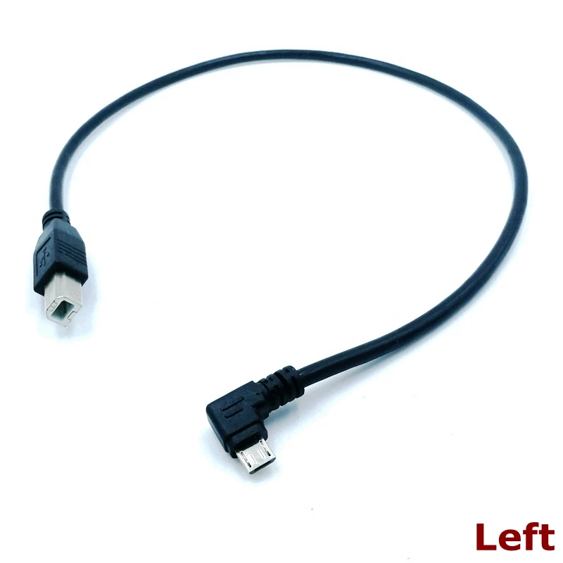 Enhanced Micro USB to USB B-Type Data Cable for Mobile Devices and Peripherals