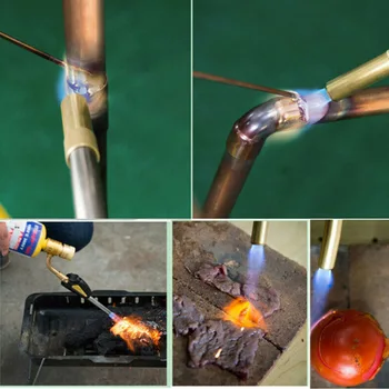 

Welding Gas Torch Soldering Plumbing Adjustable Flame Control Workshop