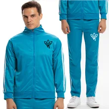 Мужской модный спортивный костюм, повседневный спортивный костюм, мужские толстовки, свитшоты, спортивная одежда, пальто на молнии+ штаны, спортивный костюм, мужской комплект, брендовая одежда