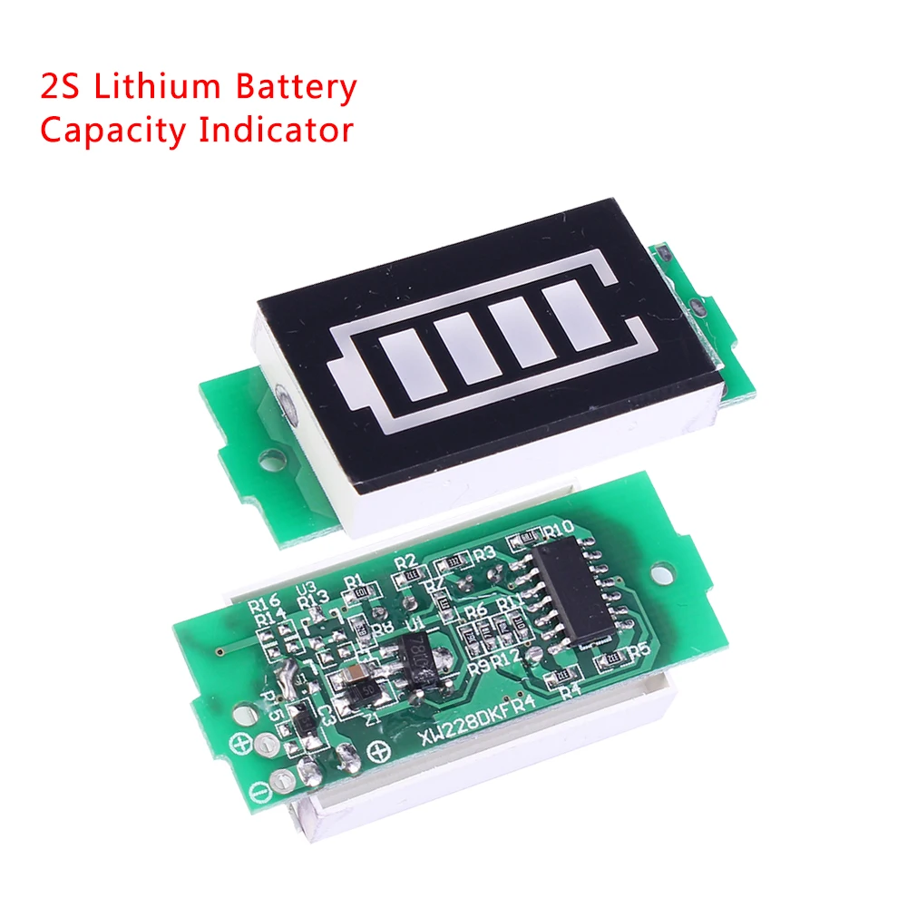 1S 2S 3S 4S 5S 6S 8S Li-ion Battery Capacity Charge Level Indicator Module - Foto 6