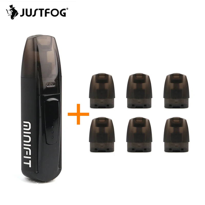 Pod Vape комплект JUSTFOG Minifit электронных сигарет 370 мАч аккумулятор 1 5 мл Ом картридж