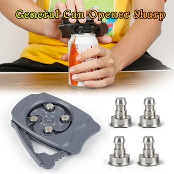 

Go Swing Can Opener Universal Topless The Easiest Can Opener Manual Can Opener Bottle Opener Topless Beer Opener Drinkware Tool