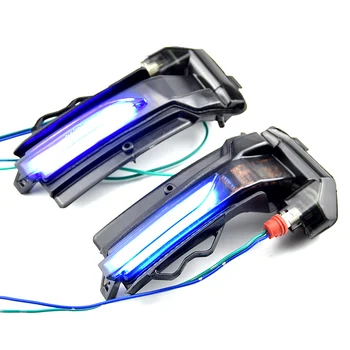 

2 pieces For AUDI Q2 GA Q3 F3 2018-2020 Dynamic Scroll LED Turn Signal Light Sequential Rearview Mirror Indicator Blinker Light