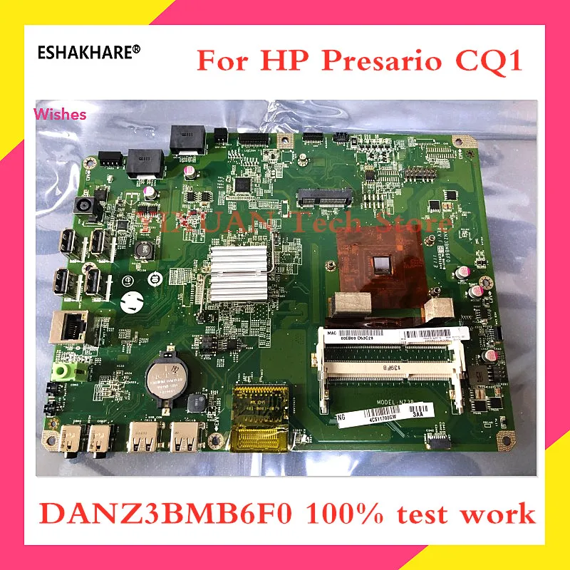 Placa-mãe para Computador Laptop 627770002 2023-001 627771-001 para hp Presario segundo N23b Aio Placa Principal Embutida Novo