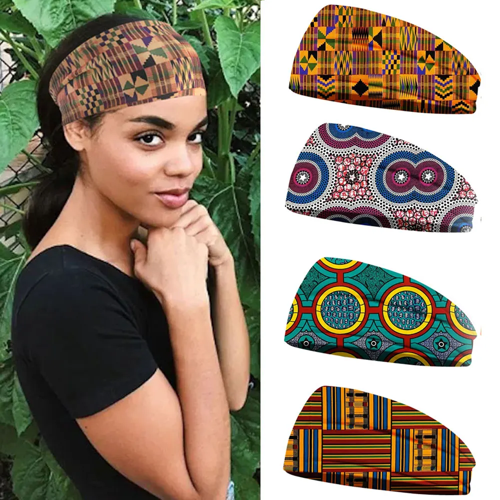 Afro-Print-Headband-Africa-Ladies-Bandanas-Black-Girl-African-Turban ...
