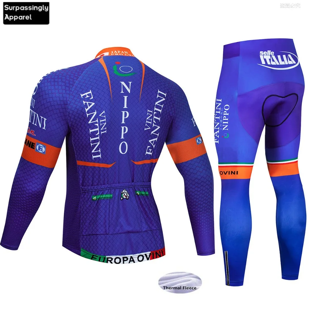 MTB велосипедная Одежда Набор VINI UCI Team Мужская зимняя флисовая велосипедная майка MTB велосипедная одежда Ropa Maillot Ciclismo 16D гель