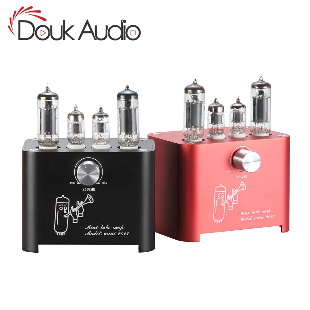 Douk Audio Mini 6J1+6P1 Vacuum Tube Amplifier Stereo HiFi Desktop Power Valve 3W+3w|Усилители мощности| |