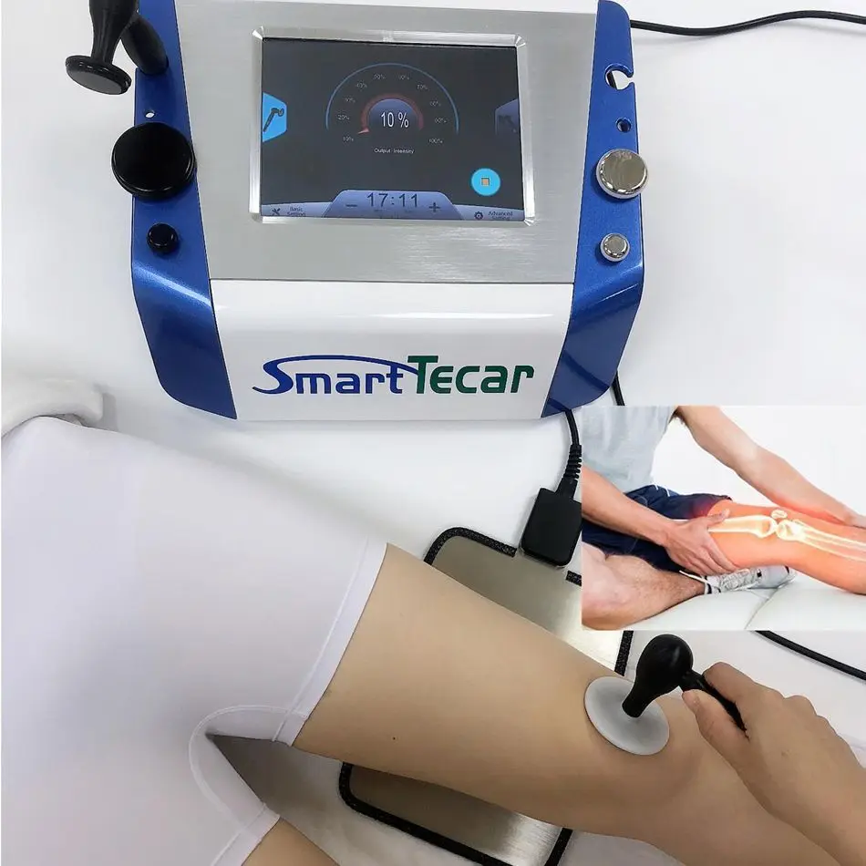 Tecar Therapy 투열 기계 CET RET RF 인디바, 스포츠 재활 치료사, 신체 통증 치료