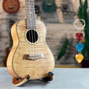 

Ukulele 23 26 Inch Maple Acoustic Electric Concert Tenor Mini Guitar 4 Strings Ukelele Guitarra Uke Pick Up