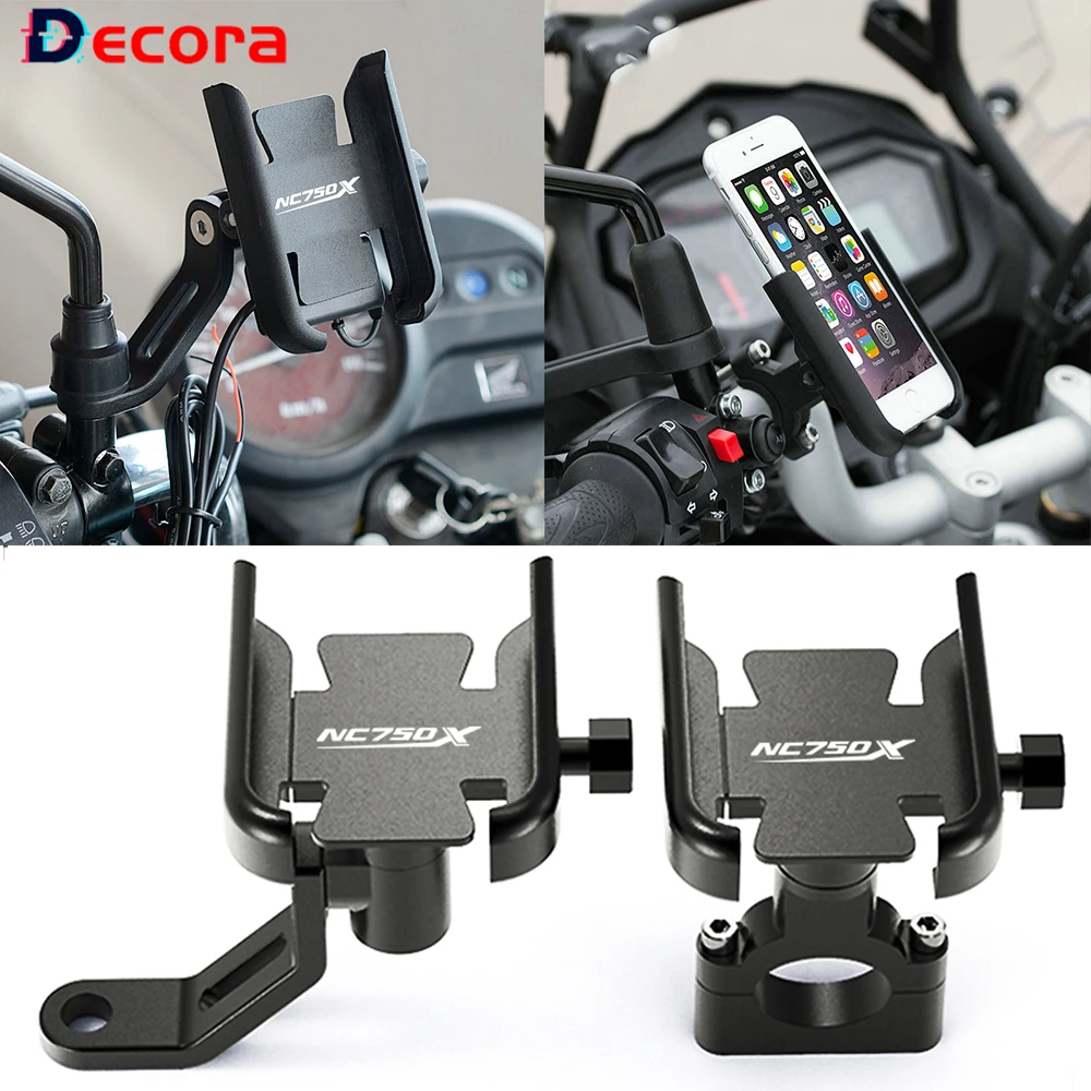 Все годы для HONDA NC750X NC 750X 750 X вращающийся держатель руля GPS Sdand кронштейн