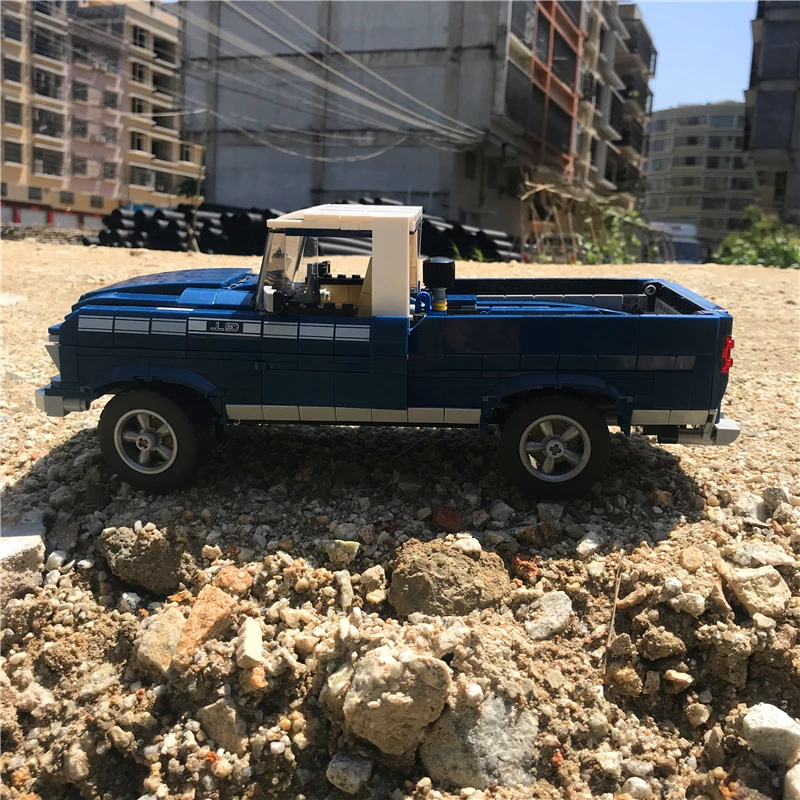 MOC 30410 Ford Mustang Pickup Truck Compatible with LEGO 10265