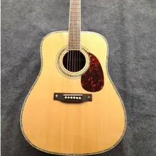 41 дюймовая Акустическая гитара abalone с круглым корпусом, акустическая электрогитара классического типа D 42, модель акустической гитары