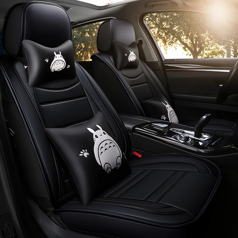 

Full Coverage Eco-leather auto seats covers PU Leather Car Seat Covers for mg mg zs mg mg3 mitsubishi asx