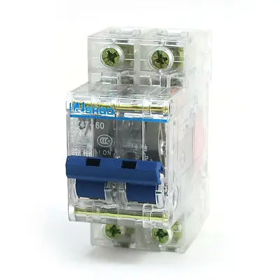 

AC230V/400V 25A 4000A 2Pole Overload Protection Mini MCCB Circuit Breaker