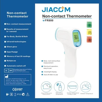 

Wholesale price non-contact infrared forehead thermometer forehead gun infrared thermometer