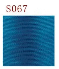 0,35 мм кожаный вощенный шнур нить полиэстер круглый воск нить 300 м длинные 49 цветов на выбор - Цвет: S067 sea blue