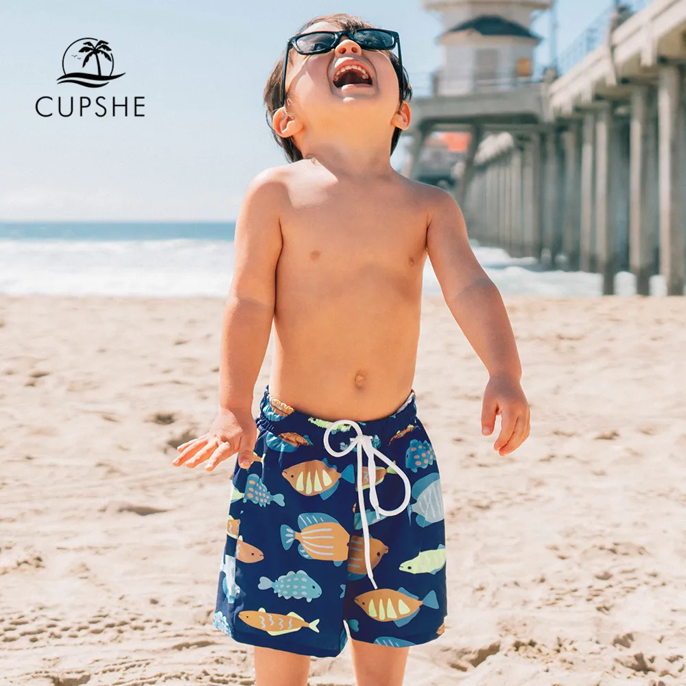 Print Boys Swim Trunks Swimsuit Toddler 