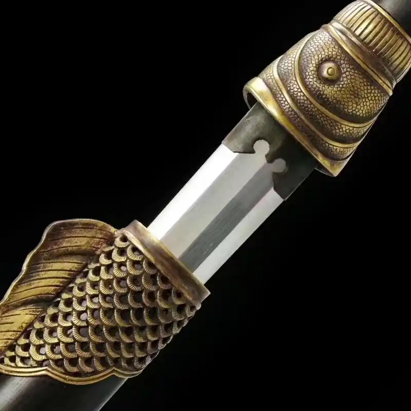 Luxury Knife Hairpin Women 925 Sterling Silver Hair Stick Chinese