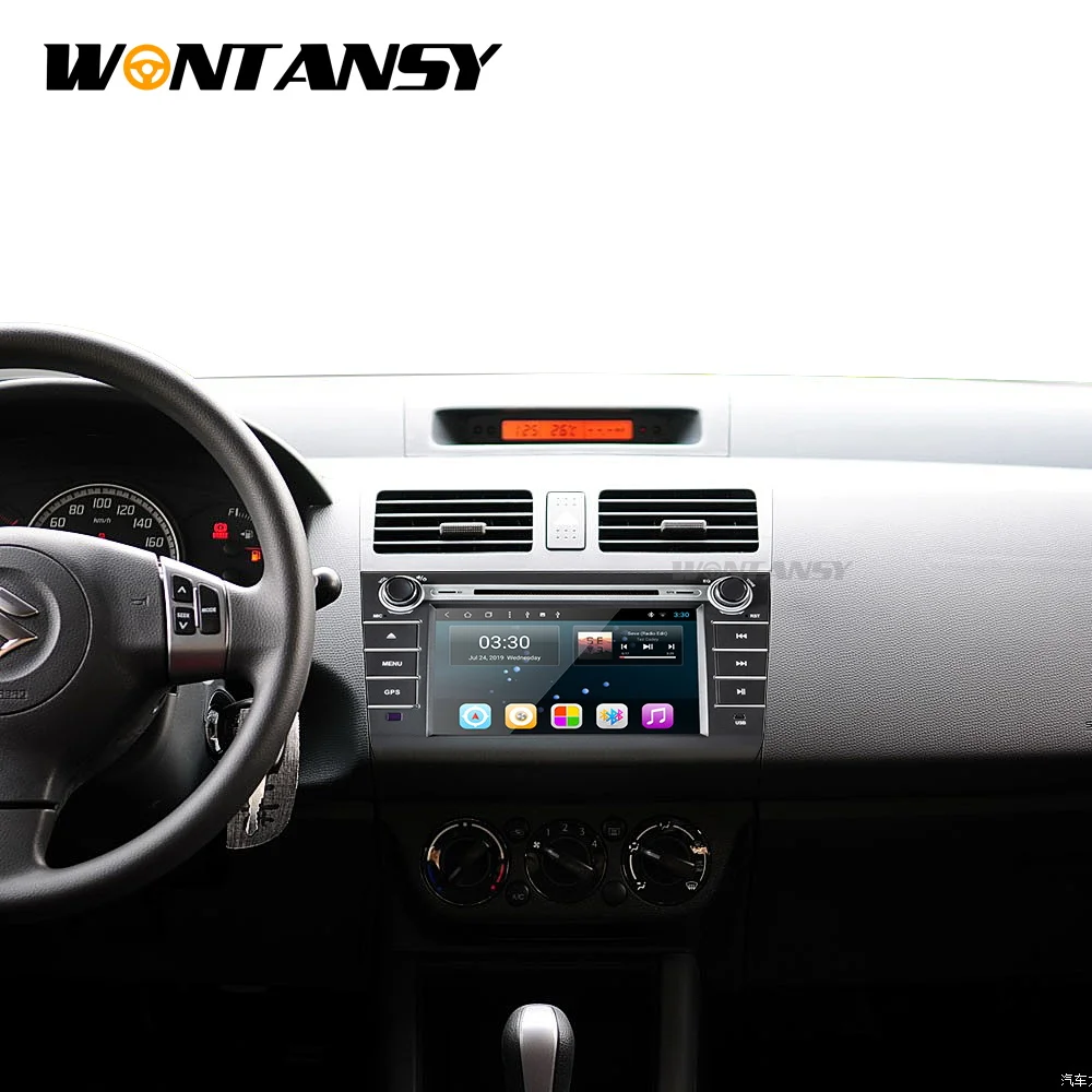 Discount Wontansy  android 9.0 car dvd for Suzuki Swift 2004 2005 2006 2007 2008 2009 2010 dvd player navigation 2