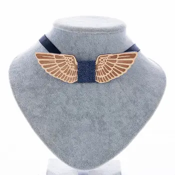 

Fashion Angel Feathers Wings Shape Casual Wooden Bow Tie Mens Boys Adjustable Classic Handcrafted Wedding Necktie Party Gift