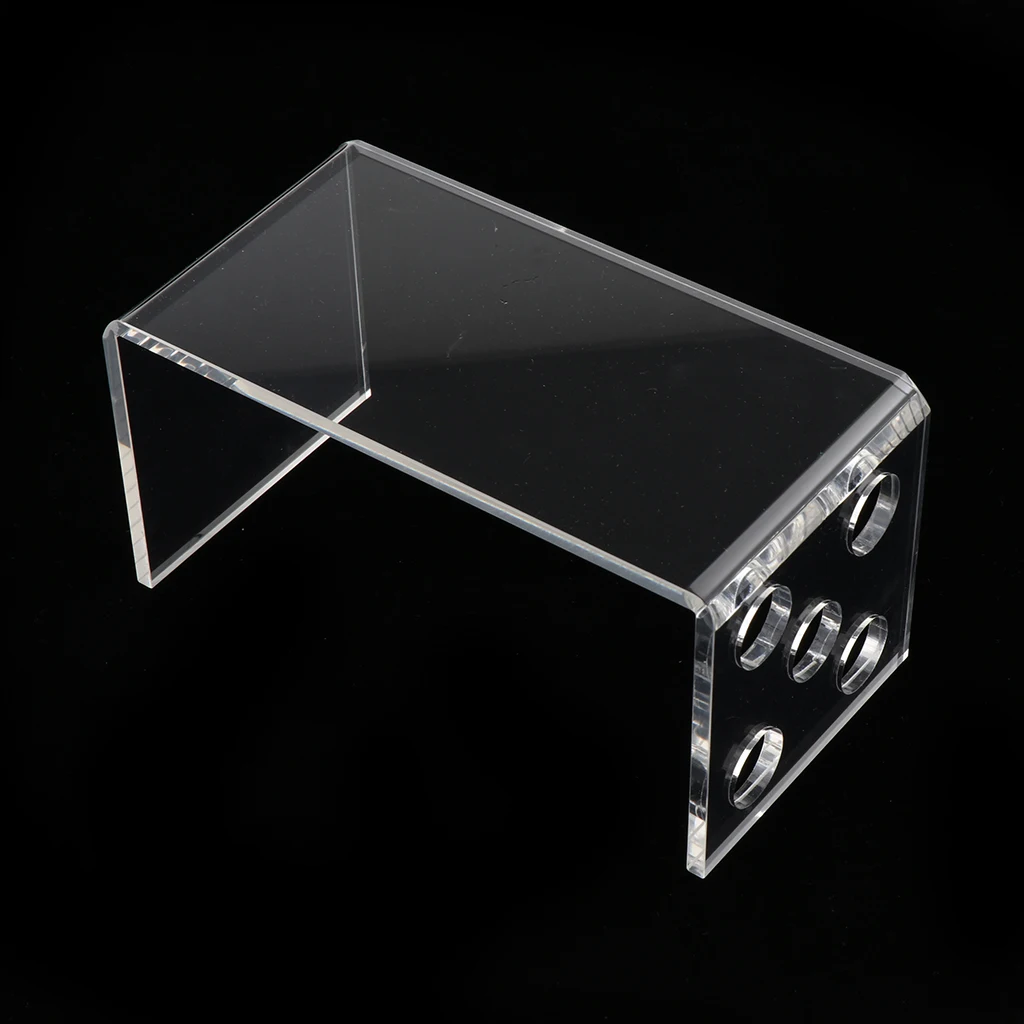 Stable Acrylic 5 Holes Hairdressing Scissors Shears Display Stand Stable Acrylic 5 Holes Hairdressing Scissors Shears Display Stand