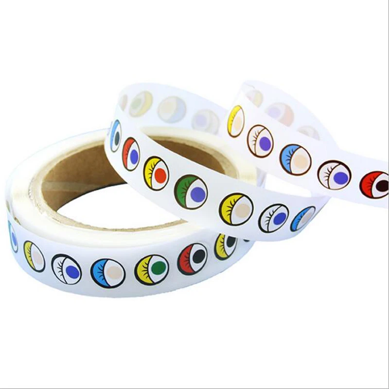 Kids Cartoon DIY Assemble Sticker Animal Eyes Nose Mouth Sticker