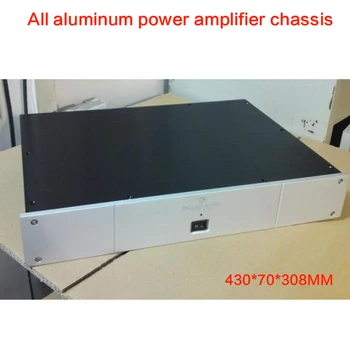 

All Aluminum Power Amplifier Chassis DIY Decoder DAC Case Amplifier Box Audio Shell BZ4307D Power Supply Enclosure 430*70*308MM