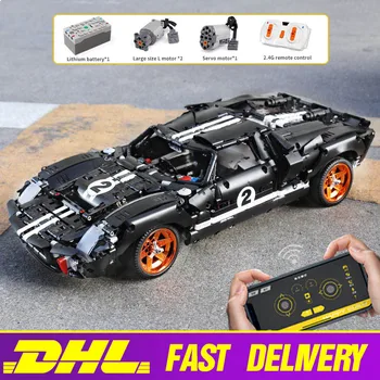 

Remote Control Technic Car The MOC-33807 Fords GT40 MK I 1967 Car Model Building Blocks Bricks Boys Toys Gifts