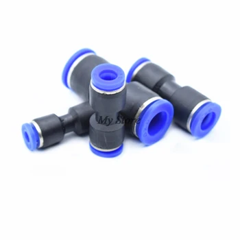 

5Pcs PU 4 6 8 10 12 14 MM Straight Push in Fitting Pneumatic Push to Connect Air Quick Fitting