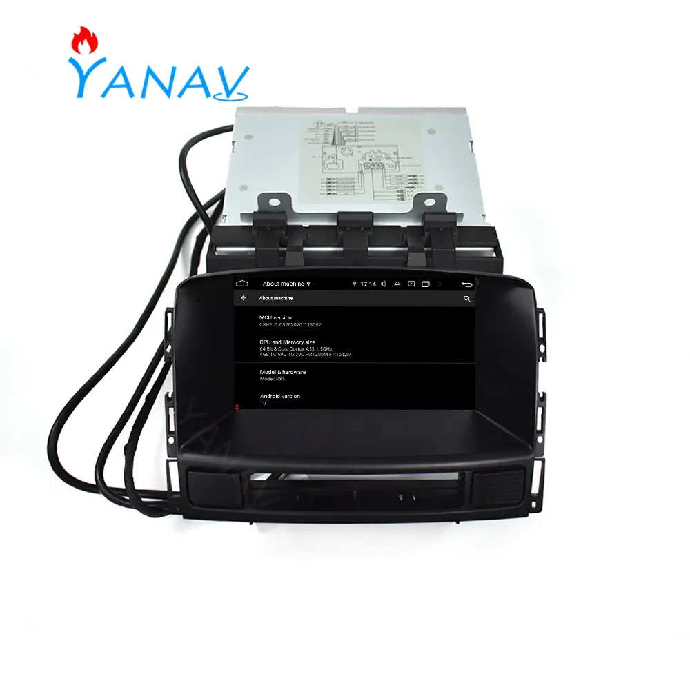 Автомобильный Радио Аудио 2 DIN Android стерео приемник для Opel Astra J 2011 2012 GPS навигатор