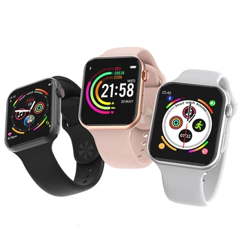 

F10 Smart Watch Full Touch Screen Heart Rate Blood Pressure Sports Tracker Fitness PK P80 N99 NY07 Watches Connect Android IOS