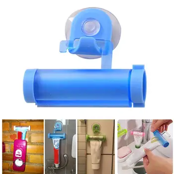 

Bathroom Accessories Tool Rolling Toothpaste Rolling Squeezer Dispenser Sucker Holder Dispenser Tube Suckers Colorful Cute