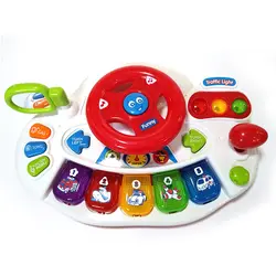 Вождение крошечные Tot драйвер интеллектуальная ABS звук играть безопасно детские развивающие игрушки многоцветные на батарейках