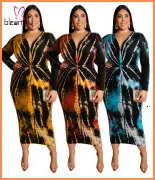 Летние платья размера плюс 4xl Макси женские с коротким рукавом Леопардовый принт пэтчворк платье сексуальные Клубные вечерние длинные платья