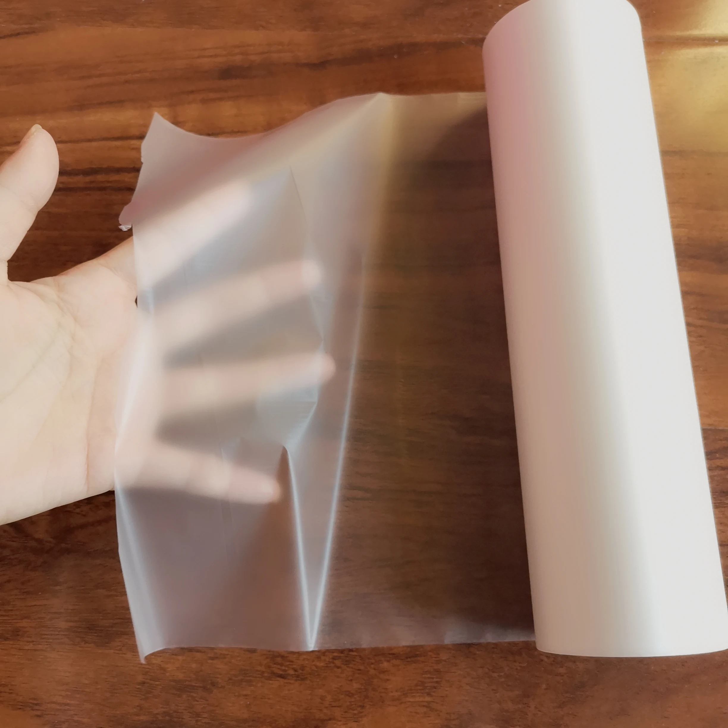 Lamination Film 1 Roll 220mm Widthx100m Length 8.7"x 328' 1mil Matte Bopp Hot Laminating Film 1" Core for Lamination Machine