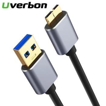 

Type A to Micro B USB 3.0Data Sync Cable Fast Speed USB3.0 Cord For External Hard Drive Disk HDD Samsung S5 Note 3