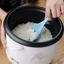 Еды ложки, кухонные принадлежности Пособия по кулинарии инструменты риса Лопата лопатка для риса дома столовая посуда с антипригарным лопатка для риса ложка